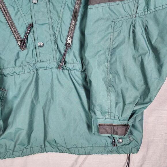 Vintage Columbia Jacket Mens Size Large Half Zip Pullover Nylon - Picture 4 of 16